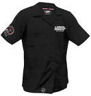 Fe50166-lg Lethal Threat Mens No Regrets Work Shirt Vintage Motorcycle Riding