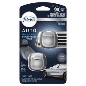 Febreze 030772010723 Car Vent Clip Air Freshener Odor Eliminator 0.14 Fl Oz Pack Of 1