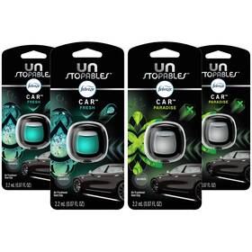 Zhy0320a04707 Febreze Car Air Fresheners Unstopables Fresh And 0.07 Fl Oz Pack Of 4 Black