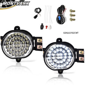 Mmo111014 Fit For 2002-09 Dodge Ram 1500/2500/3500 32 Super Bright Led Fog Lights Lh Rh