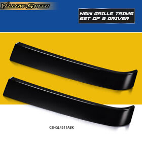 Yel115248 Fit For 2003-2007 Chevrolet Silverado Pair Bumper Grille Molding Filler Trims Us