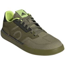 Gw5446-9 Five Ten Womens Sleuth Flat Shoes - Olive/green/lime 9 Closeout