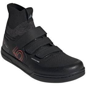 H02024-12 Five Ten Mens Freerider Pro Mid Vcs Flat Shoes - Black 12