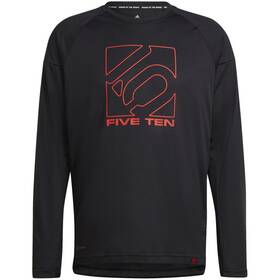 Hg1305-xl Five Ten Long Sleeve Jersey - Black X-large