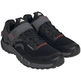 Hp9926-12 Five Ten Mens Trailcross Mountain Clipless Shoes - Black/gray/red 12