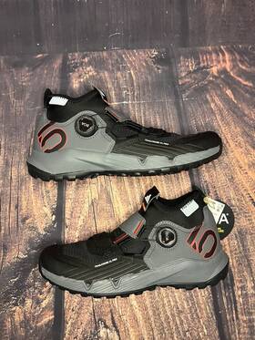Hp9929-8 Five Ten Womens Trailcross Pro Mountain Clipless Shoes - Gray/black/red Size 8 Hp9929