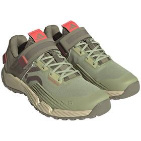 Hp9932-5 Five Ten Hp9932-5- Womens Trailcross Mountain Clipless Shoes - Lime/crimson/green 5.5