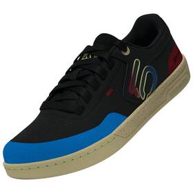 If7427-9 Five Ten Mens Freerider Pro Flat Shoes - Black/carbon/pulse Lime 7