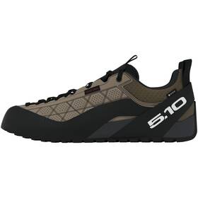 Jq6616-14 Five Ten Guidetennie Pro Gtx Flat Mens Shoes Cardboard/white/black - 14