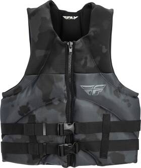 142424-700-050-20 Fly Racing Neoprene Flotation Vest Xl Black