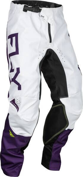 Fly Racing 191361382604 Flyracing Kinetic Reload Pants Deep Purple/white/hi-vis Sz 40