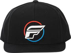 351-1006 Fly Racing Half-wing Hat Osfa Black