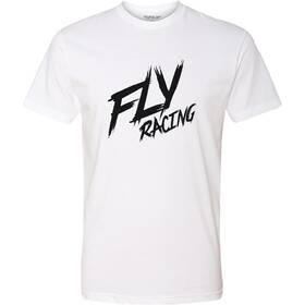 352-0024l Fly Racing Brawl Tee - White Large