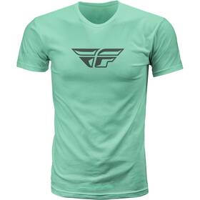 352-0616m Fly Racing F-wing Tee - Sage/grey Medium