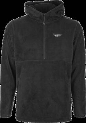 354-0020x Fly Racing Half Zip Pullover Hoodie X-large Black