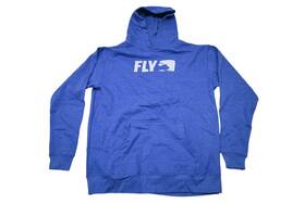 354-0167yl Fly Racing Large Blue/grey Youth Primary Hoodie Nos