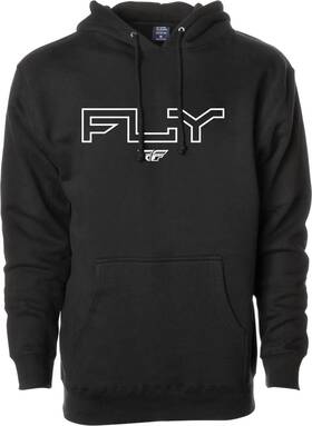 354-03042x Fly Racing Edge Hoodie 2xl Black