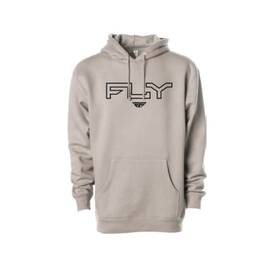 354-03052x Fly Racing Edge Hoodies 2xl Gray
