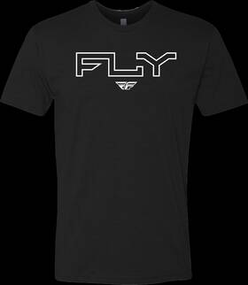354-0308yl Fly Racing Youth Fits Edge Tee Black Yl