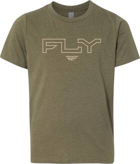 354-0312ys Fly Racing Edge Youth T-shirt