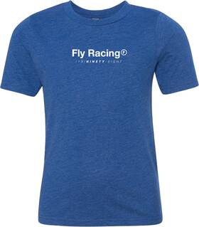 354-0324ys Fly Racing Lost Youth T-shirt Small Royal Blue