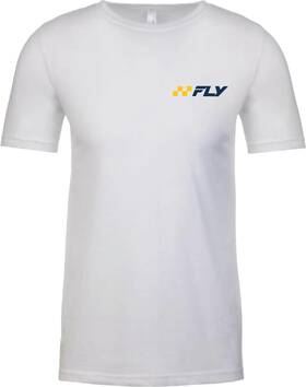 354-0327l Fly Racing Fits Victory T-shirt Large White