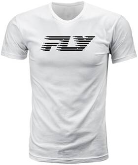354-0401x Fly Racing Fast T-shirt Xl White