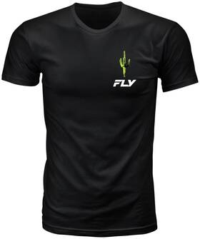 354-0412l Fly Racing Desert T-shirt Lg Black