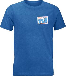 354-0414ys Fly Racing Graffiti Youth T-shirt Sm Blue