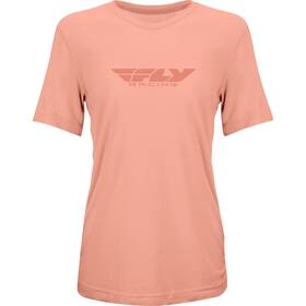 356-01022x Fly Racing Womens Original Corp Tee - Peach 2xl