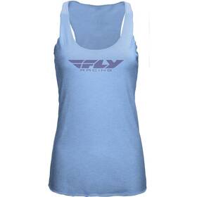 356-6155x Fly Racing 2021 Womens Corporate Tank - Light Blue X-large