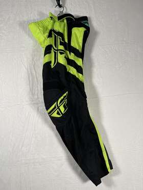 371-93942 Fly Racing F-16 Pants Youth Size 26 Green And Black
