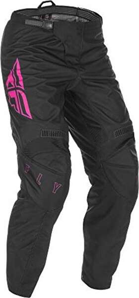 374-93830 Fly Racing F-16 Motorcross Pants Black/pink Size 30 - Used