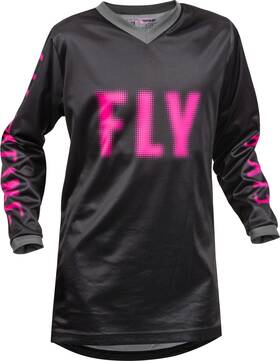 376-221yx Fly Racing Youth F-16 Jersey 2023 Xl Black/pink