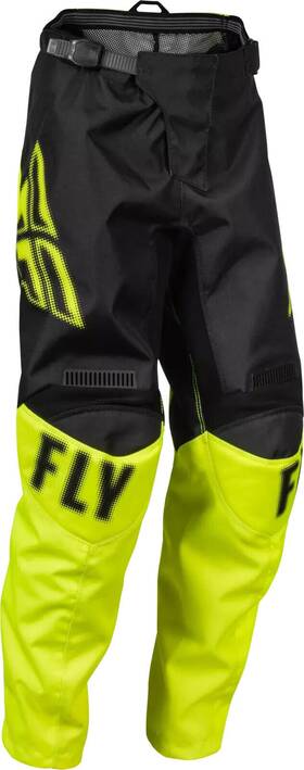 376-23018 Fly Racing 2023 Youth F-16 Pants Black/hi-vis Size 18 Fast Free Shipping