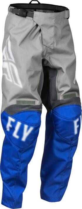 376-23324 Fly Racing Youth F-16 Pants 2023 24 Grey/blue