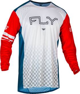 377-0542x Fly Racing Rayce Mtb/bmx Bicycle Jersey Red/white/blue Xx-large
