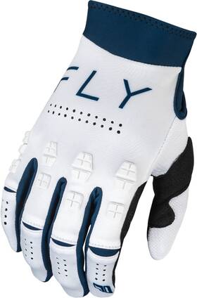 377-112m Fly Racing Evolution Dst Gloves Medium White/navy