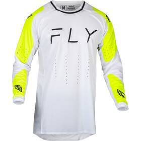 377-123m Fly Racing Mx-24 Evolution Dst Jersey - 2024 Collection White/hi-vis Medium