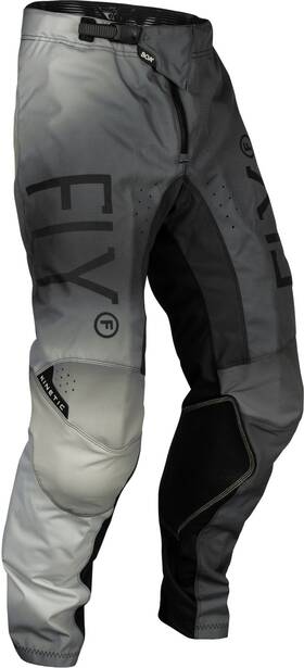 377-53518 Fly Racing 2024 Youth Kinetic Prodigy Pants 18 Black/light Grey