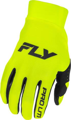 379-046xs Fly Racing Pro For Lite Gloves Hi Vis/black Xs