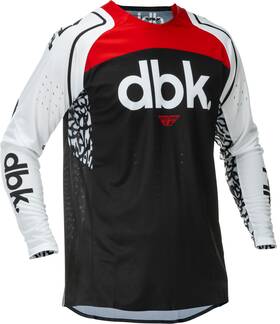 379-123m Fly Racing Evolution Dst Dbk Jersey Black/white/red Md