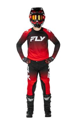 379-13232 Fly Racing Evolution Dst Pants And Jersey Red/black/white -sz 32- Sz M