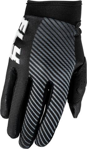 379-210y3xs Fly Racing Youth For F 16 Gloves Black/white Y3xs