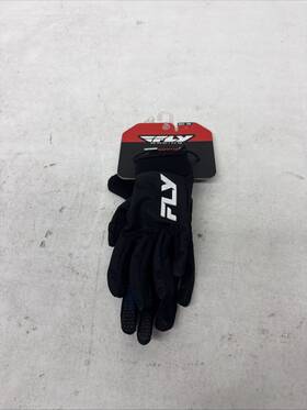 379-910ys Fly Racing Youth F-16 Gloves Black/white Ys