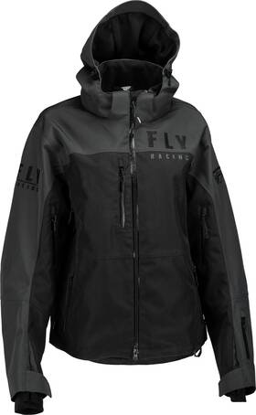 470-45004x Fly Racing Womens Carbon Jacket Blk/grey 4xlarge
