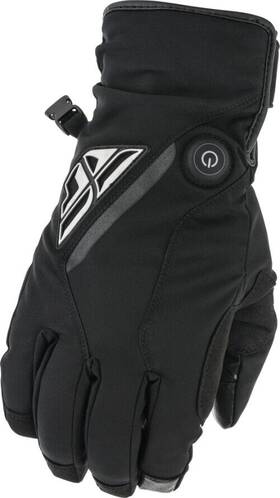 476-29313x Fly Racing 2022 Title Heated Gloves 3xl Black 3x-large