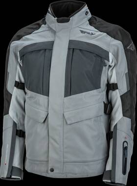 477-4081lt Fly Racing Off Grid Jacket Grey Lg Tall