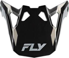 73-0040vx Fly Racing Formula Cp Seal Visor For Black/grey/light Grey Xl 2x