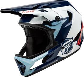 73-3612yl Fly Racing Rayce Youth Helmets Lg Red/white/blue